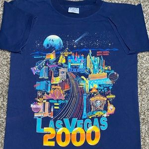 Vintage Las Vegas strip tshirt